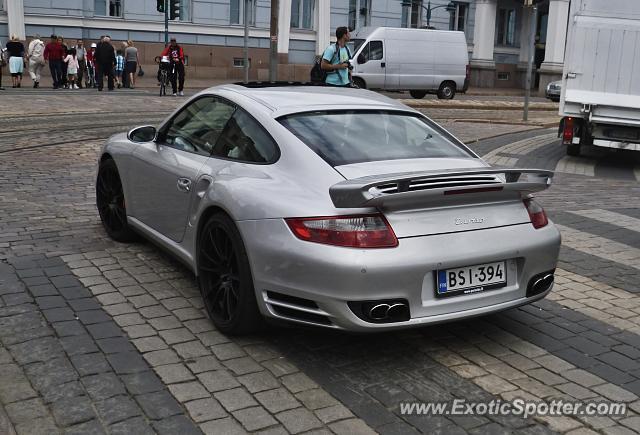 Porsche 911 Turbo spotted in Helsinki, Finland