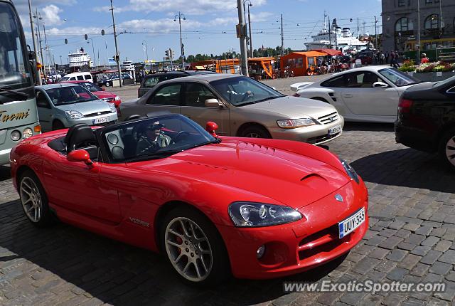 Dodge Viper spotted in Helsinki, Finland