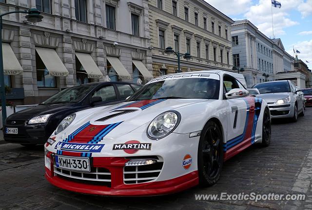 Porsche 911 GT2 spotted in Helsinki, Finland