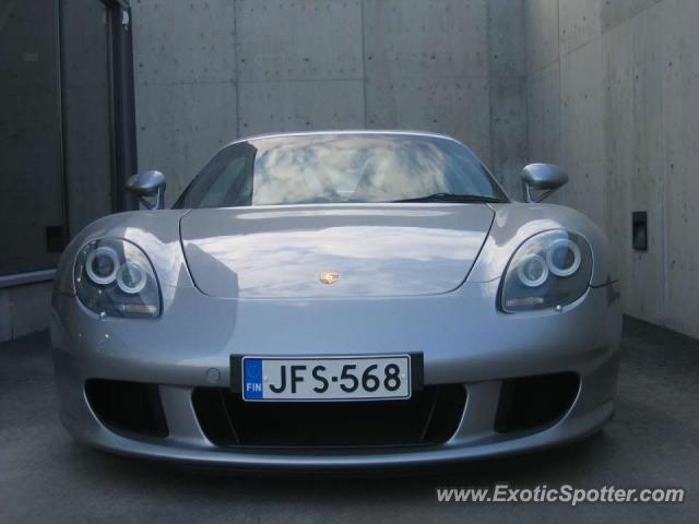 Porsche Carrera GT spotted in Helsinki, Finland