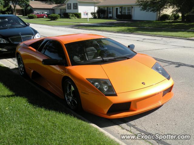 Lamborghini Murcielago spotted in Lake Zurich, Illinois