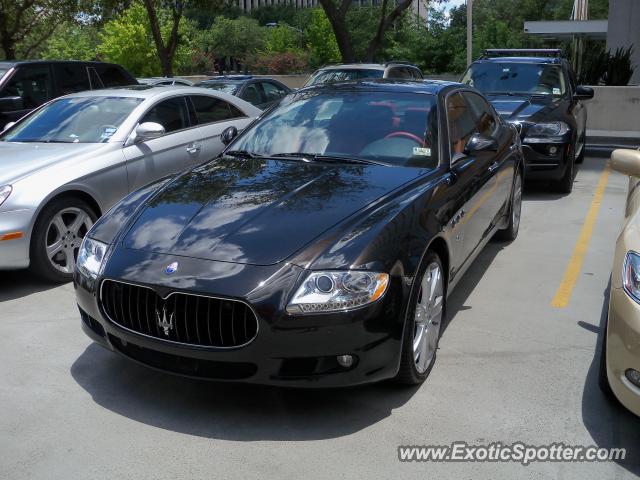 Maserati Quattroporte spotted in Houston, Texas