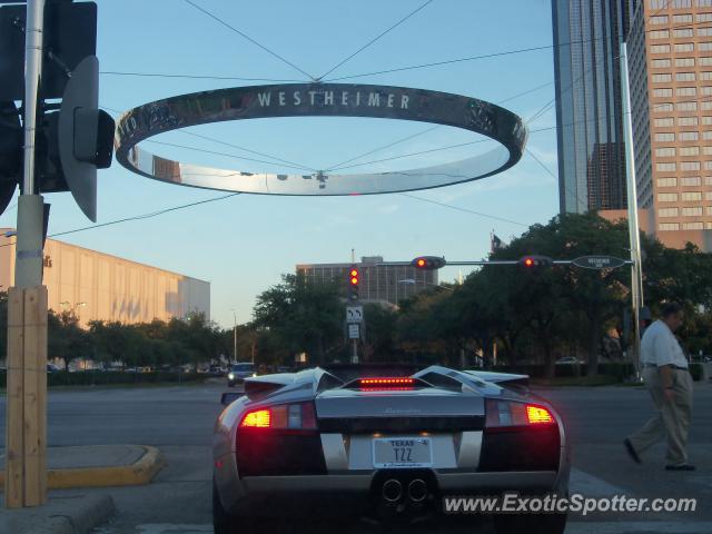 Lamborghini Murcielago spotted in Houston, Texas