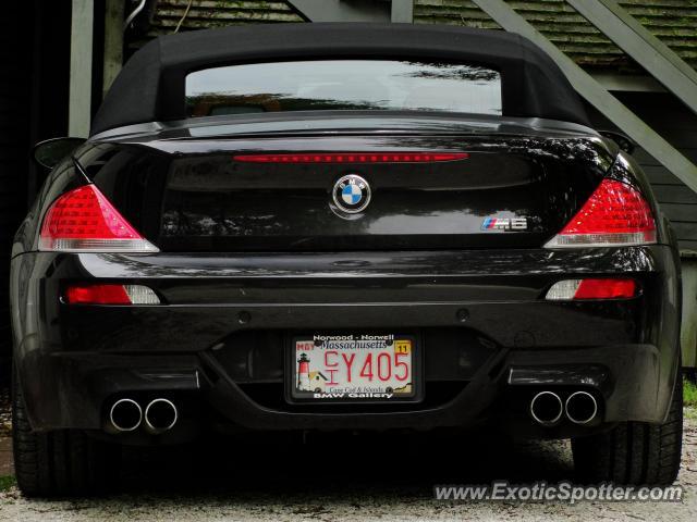 BMW M6 spotted in Cape cod, Massachusetts