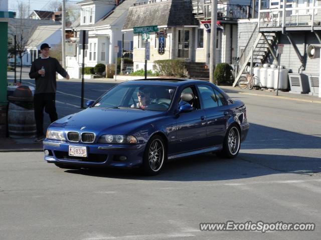 BMW M5 spotted in Cape cod, Massachusetts