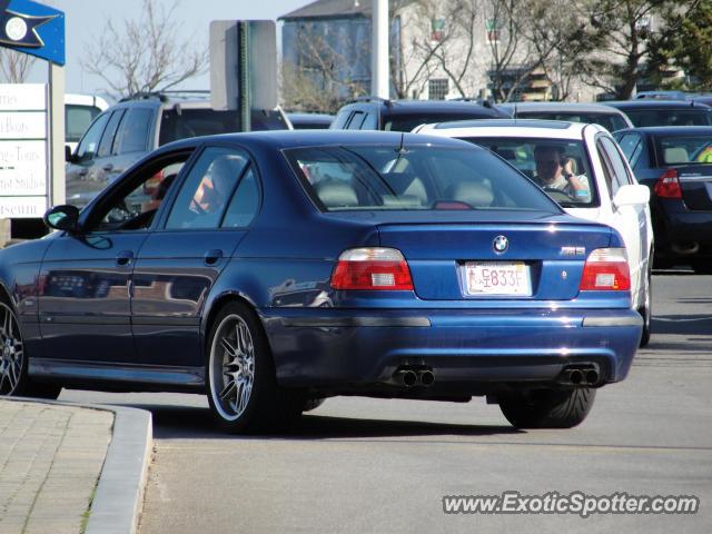 BMW M5 spotted in Cape cod, Massachusetts