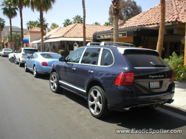 Bentley Continental spotted in Palm springs, California