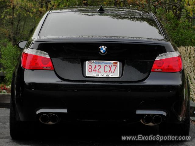 BMW M5 spotted in Cape cod, Massachusetts