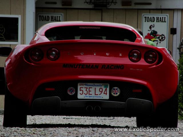 Lotus Elise spotted in Cape codq, Massachusetts