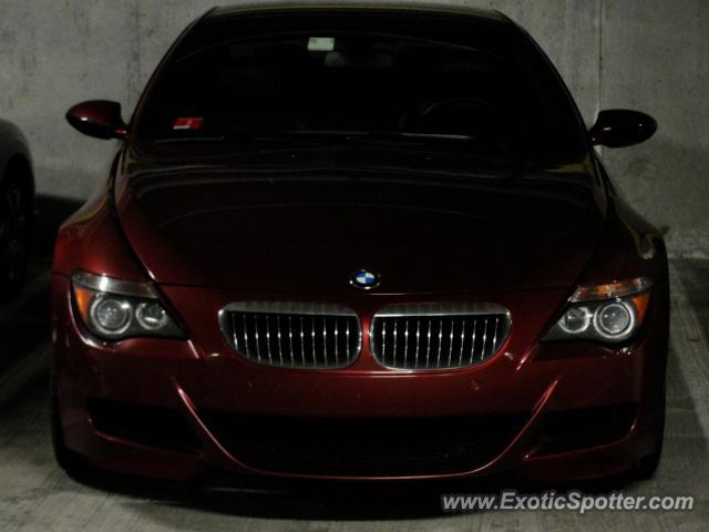 BMW M6 spotted in Boston, Massachusetts