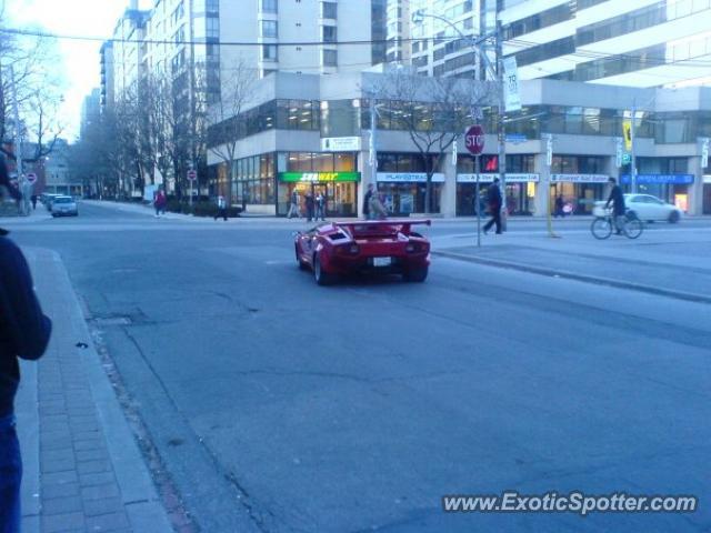 Lamborghini Countach spotted in Toronto Ontario, Canada