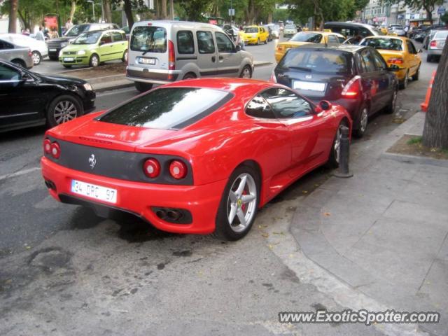 Ferrari 360 Modena spotted in Istanbul, Turkey