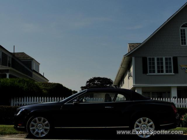 Bentley Continental spotted in Cape cod, Massachusetts