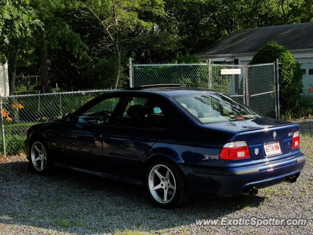 BMW M5 spotted in Cape cod, Massachusetts