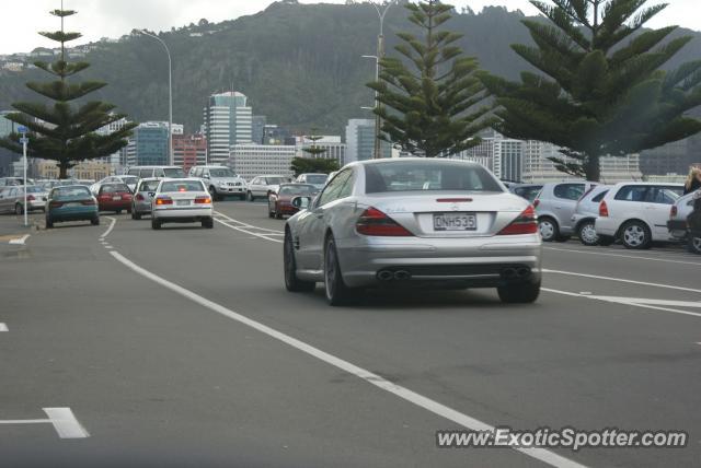 Mercedes SL 65 AMG spotted in Wellington, New Zealand