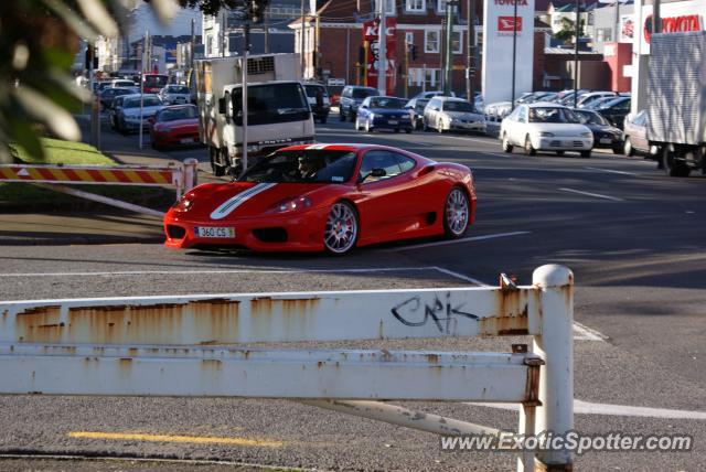 Ferrari 360 Modena spotted in Wellington, New Zealand