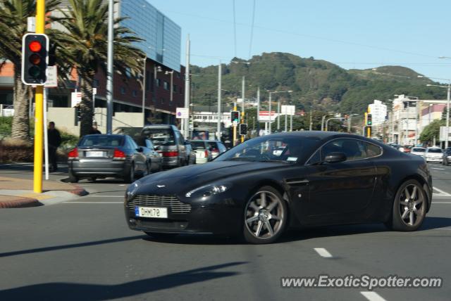 Aston Martin Vantage spotted in Wellington, New Zealand