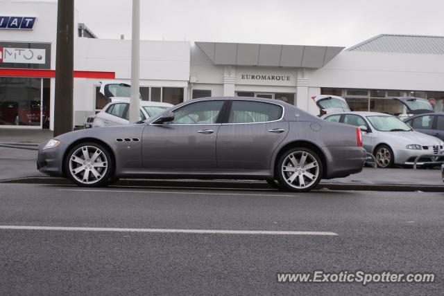 Maserati Quattroporte spotted in Christchurch, New Zealand