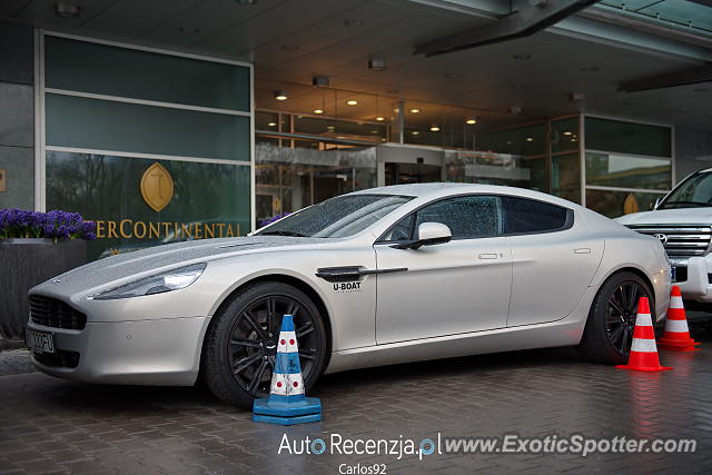 Aston Martin Rapide spotted in Warsaw, Poland