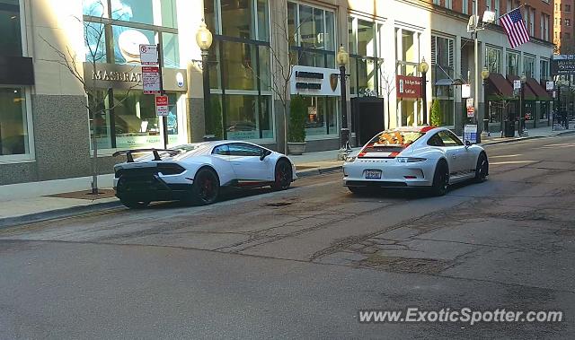 Lamborghini Huracan spotted in Chicago, Illinois