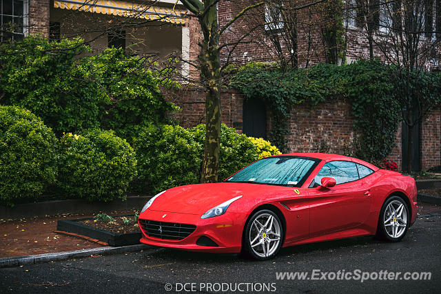 Ferrari California spotted in Arlington, Virginia