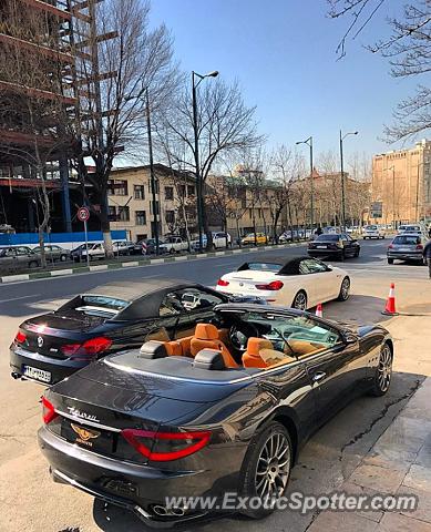 Maserati GranCabrio spotted in Tehran, Iran