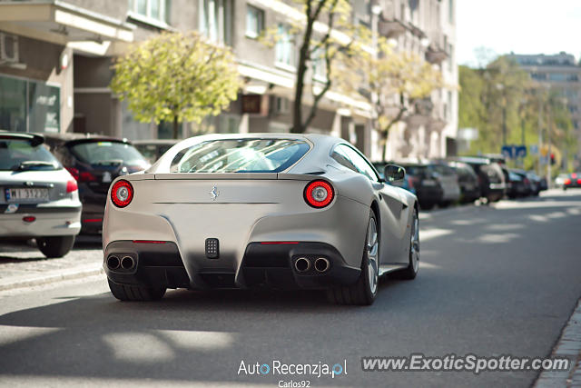 Ferrari F12 spotted in Warsaw, Poland