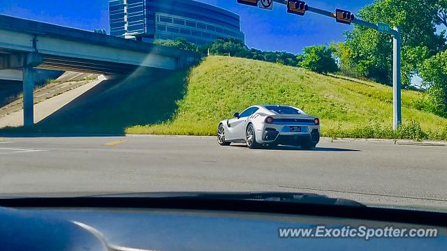 Ferrari F12 spotted in Austin, Texas