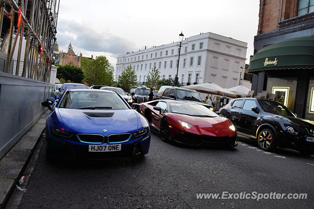 Lamborghini Aventador spotted in London, United Kingdom