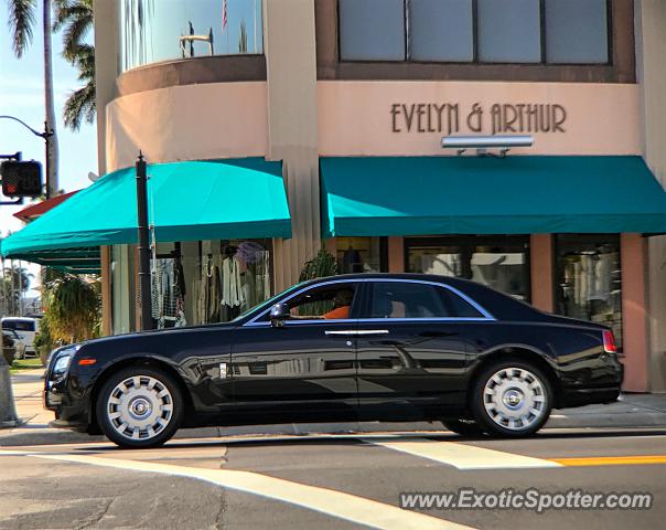 Rolls-Royce Ghost spotted in Palm Beach, Florida