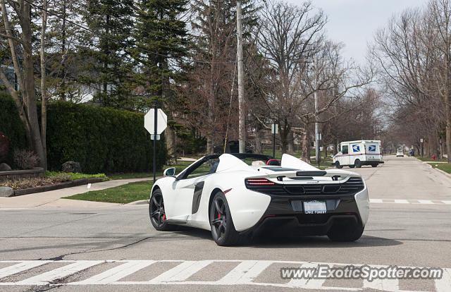 Mclaren 650S spotted in Glencoe, Illinois