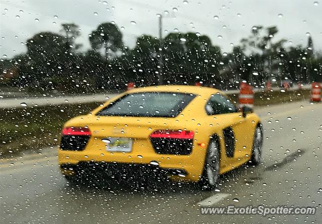 Audi R8 spotted in Stuart, Florida