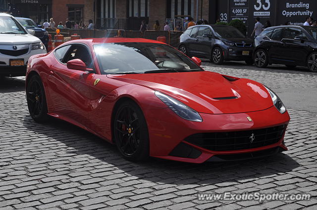 Ferrari F12 spotted in Manhattan, New York