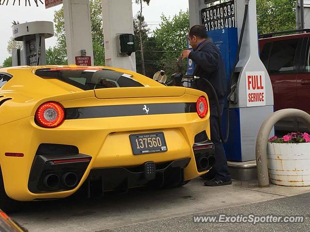 Ferrari F12 spotted in Glen Cove, New York