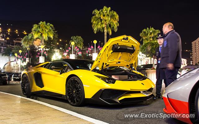 Lamborghini Aventador spotted in Monaco, Monaco