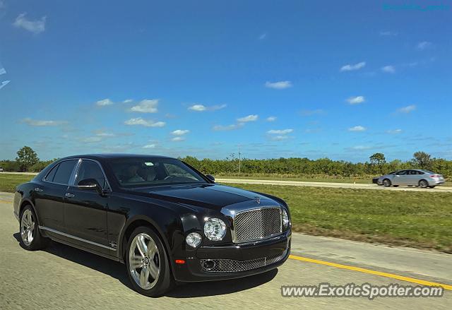 Bentley Mulsanne spotted in Hobe Sound, Florida