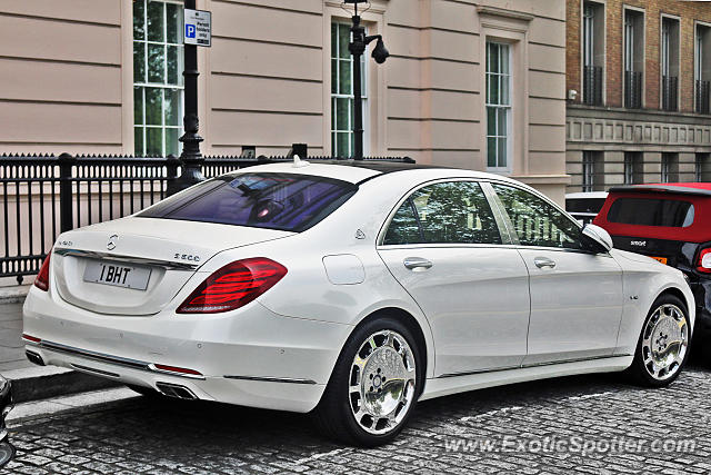 Mercedes Maybach spotted in London, United Kingdom