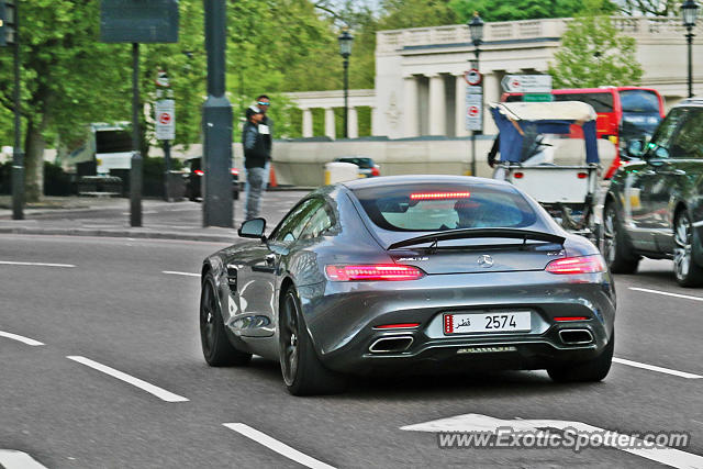 Mercedes AMG GT spotted in London, United Kingdom