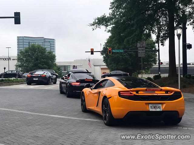 Mclaren MP4-12C spotted in Buckhead, Georgia