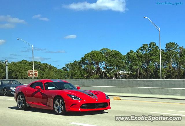 Dodge Viper spotted in Jupiter, Florida