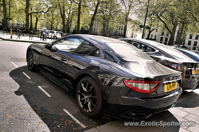 Maserati GranTurismo spotted in London, United Kingdom