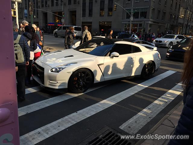 Nissan GT-R spotted in New York City, New York