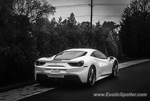 Ferrari 488 GTB spotted in Long Branch, New Jersey