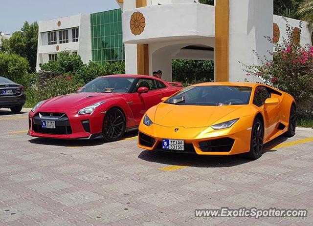 Lamborghini Huracan spotted in Kish, Iran