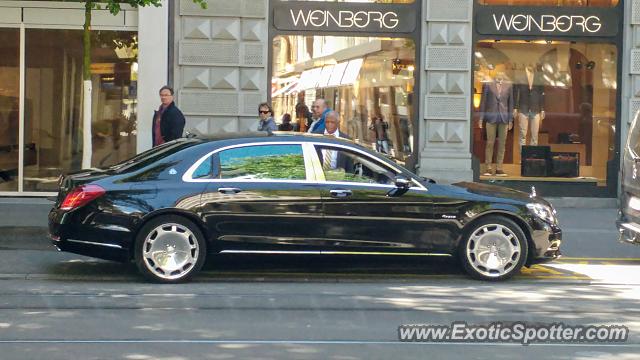 Mercedes Maybach spotted in Zurich, Switzerland