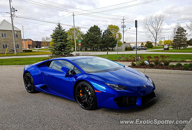 Lamborghini Huracan spotted in London, Ontario, Canada