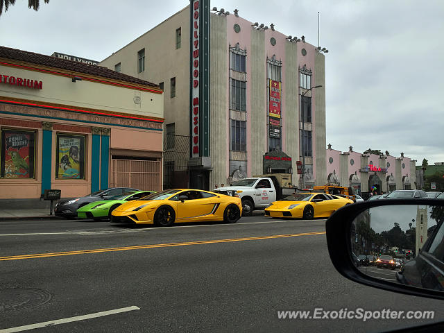 Lamborghini Gallardo spotted in Hollywood, California