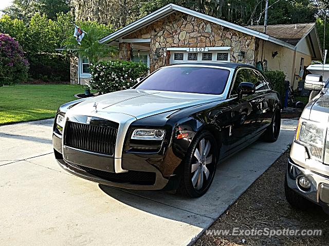 Rolls-Royce Ghost spotted in Riverview, Florida