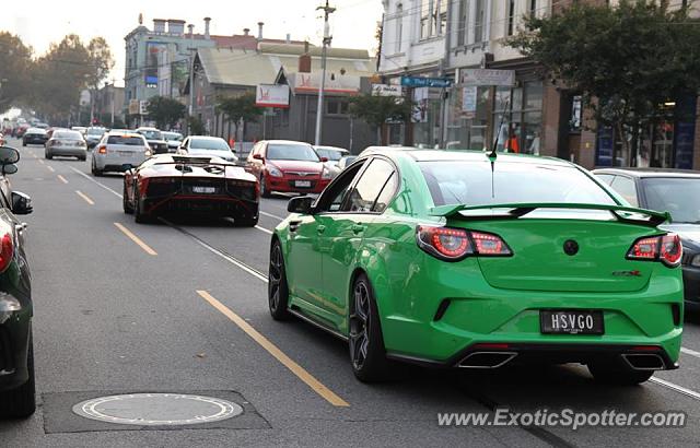 Lamborghini Aventador spotted in Melbourne, Australia