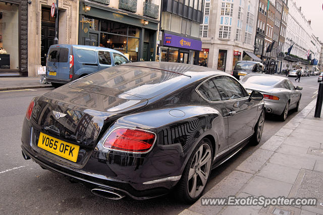 Bentley Continental spotted in London, United Kingdom